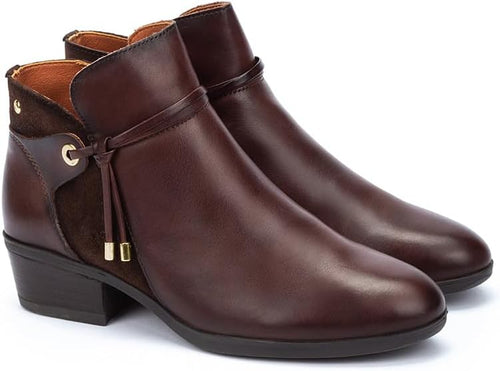 High-Heel Ankle Boot Leather  for Woman