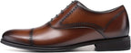 Men Oxford Height Increasing  Shoes Tuxedo Dress Shoes Genuine Leather 3.15'' Taller