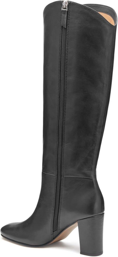 Knee-High Boots for Women – 3.25” Heeled Boots, Leather Boots for Women, Tall Boots