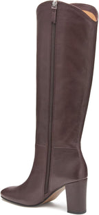 Knee-High Boots for Women – 3.25” Heeled Boots, Leather Boots for Women, Tall Boots