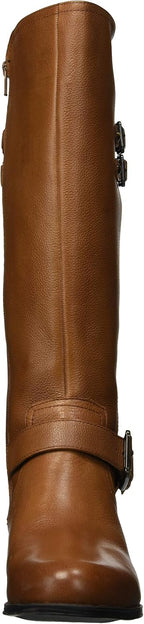 Women  Knee High Buckle Detail Riding Boot