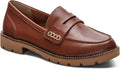 Women   Women Loafers with Arch Support - Adjustable Vamp Upper Loafers for Women