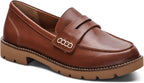 Women   Women Loafers with Arch Support - Adjustable Vamp Upper Loafers for Women