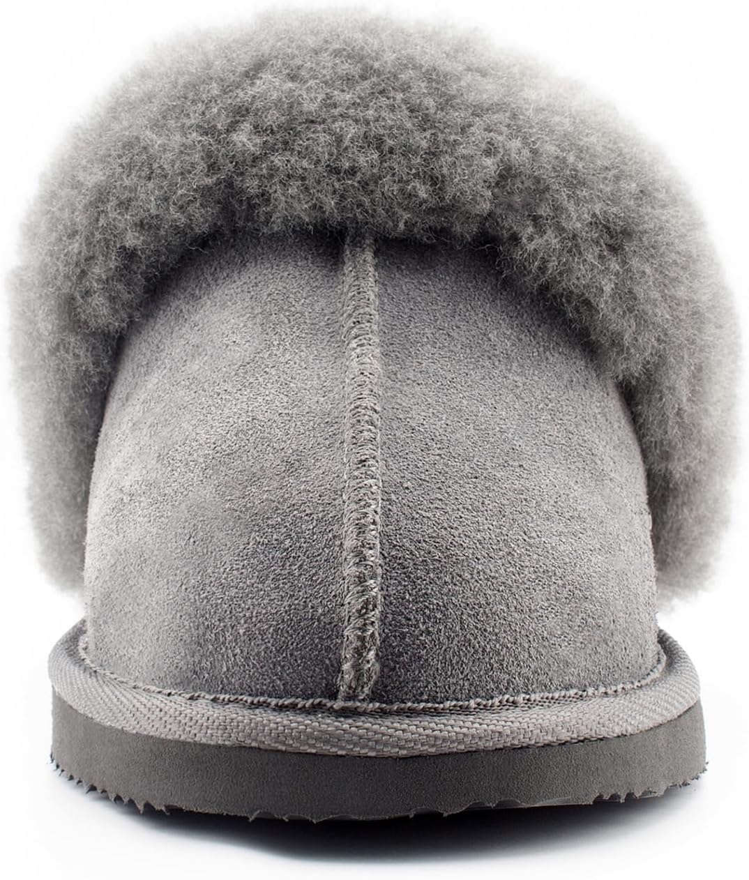 Women Sheepskin House Slippers Indoor Outdoor Shearling Shoes for Women